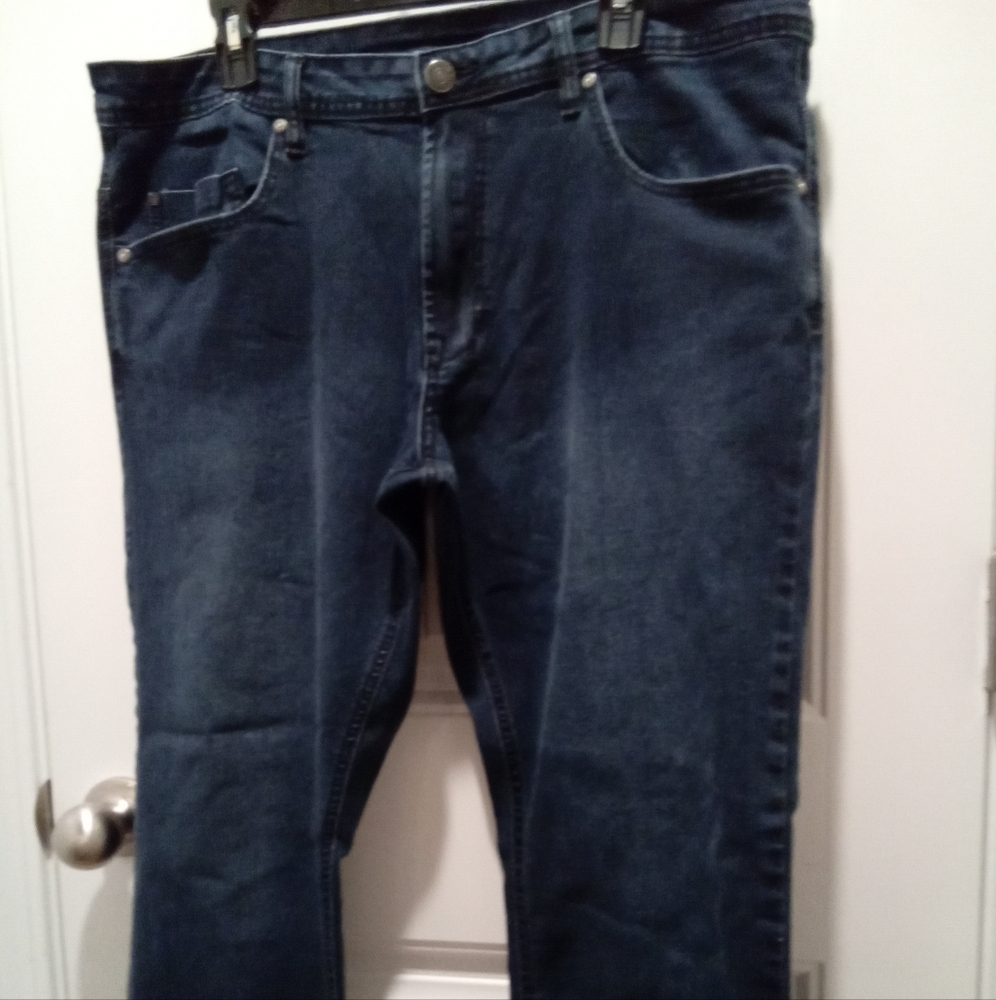 Buffalo David Bitton Axel 5 Pocket Slim Stretch Blue Jeans Size 38x30